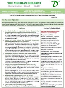 The Nigerian Diplomat Newsletters